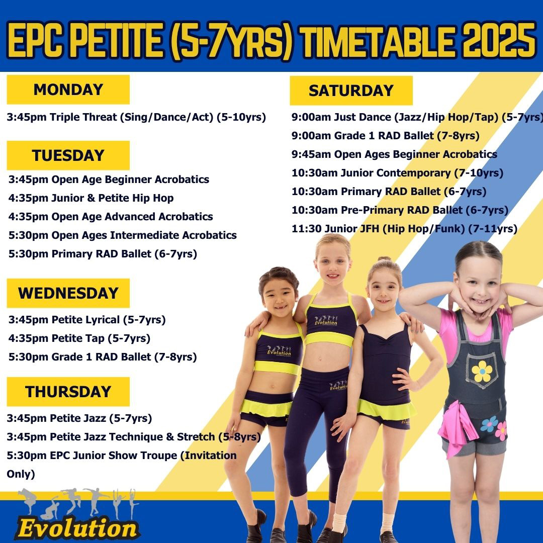 Primary School Age Classes 5-7 Years