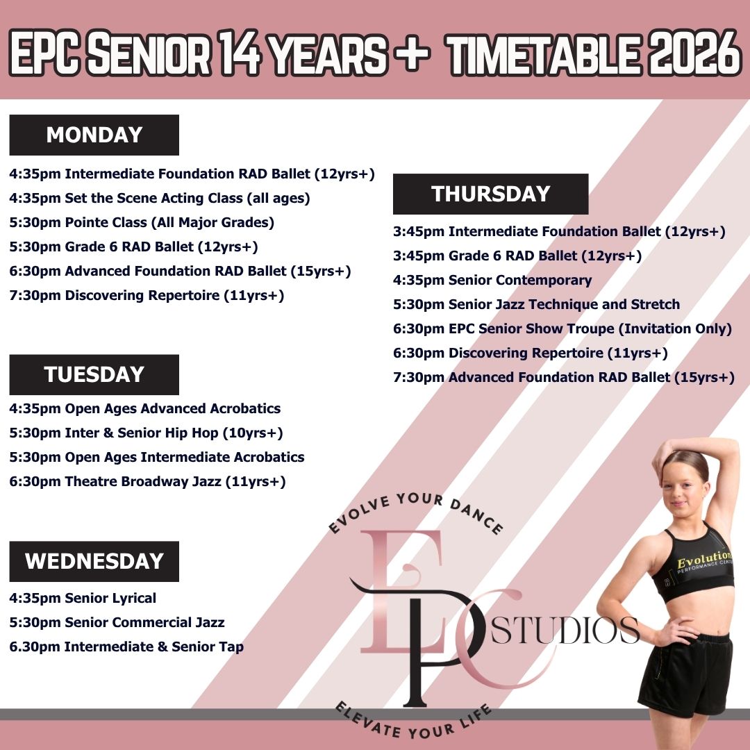 Senior Timetable